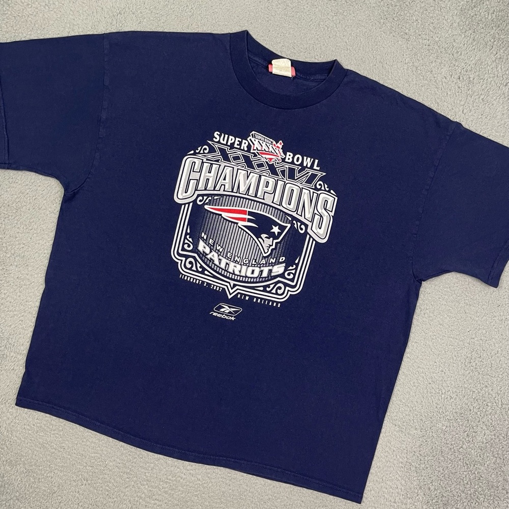 Vintage 2002 New England Patriots‎ T-shirt